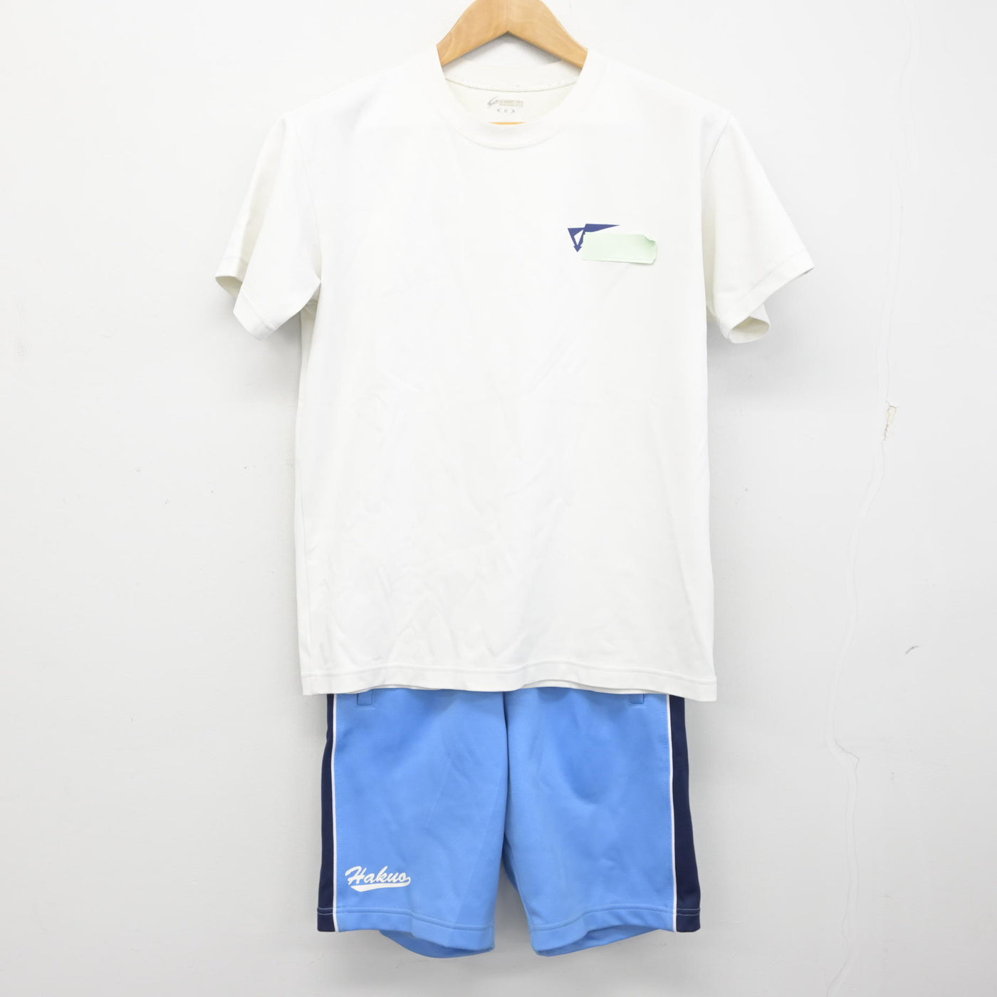 【中古】神奈川県 白鴎中学校 女子制服 2点 (体操服 上・体操服 下) sf091476
