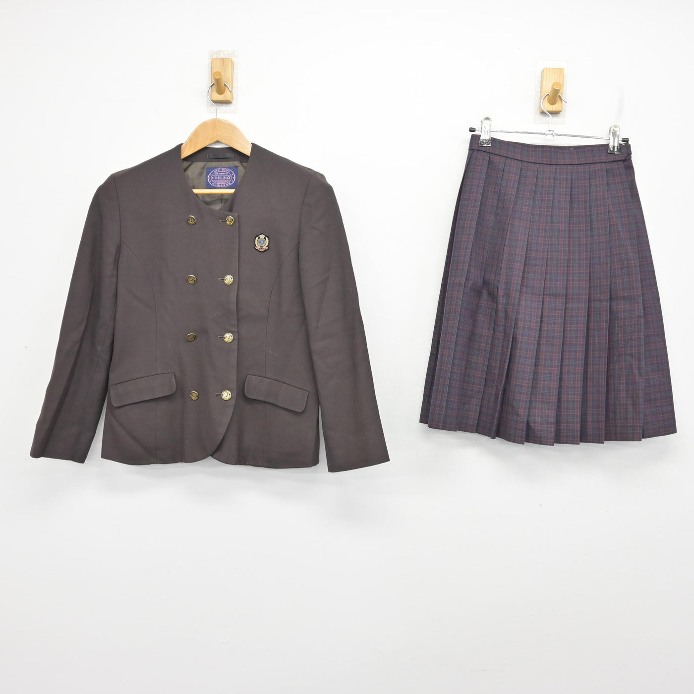 【中古】兵庫県 香寺高等学校 女子制服 2点 (ブレザー・スカート) sf091480