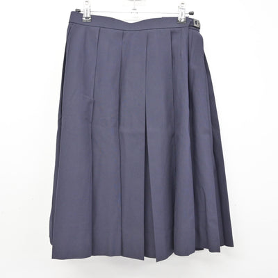 【中古】静岡県 竜爪中学校 女子制服 2点 (ベスト・スカート) sf091491