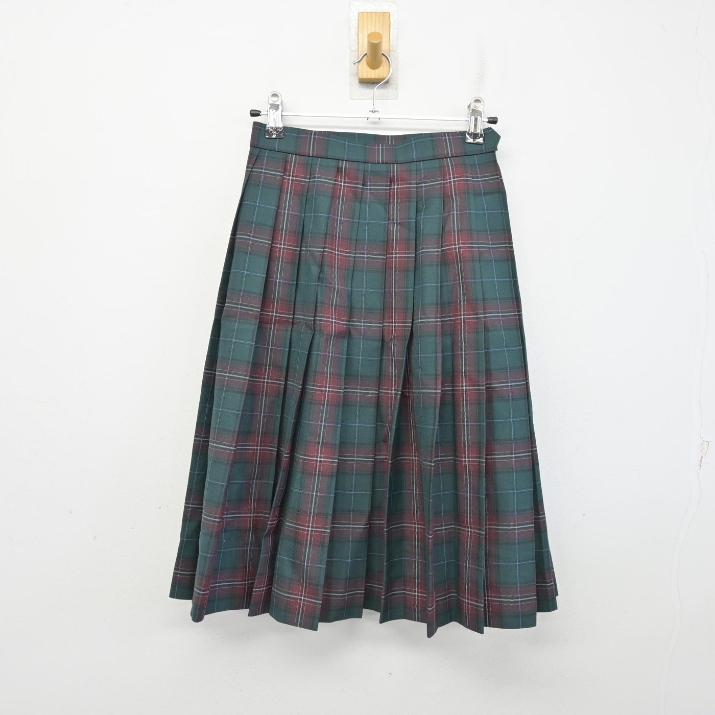 【中古】茨城県 江戸川学園取手中学校・高等学校 女子制服 5点 (ブレザー・ベスト・スカート) sf091501