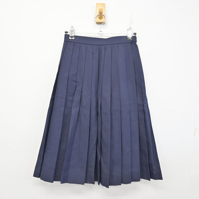 【中古】富山県 芝園中学校 女子制服 3点 (ブレザー・シャツ・スカート) sf091505