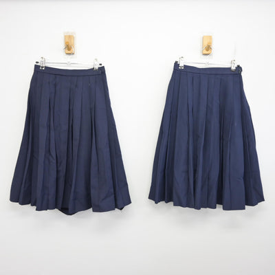 【中古】静岡県 青島北中学校 女子制服 4点 (セーラー服・スカート) sf091518