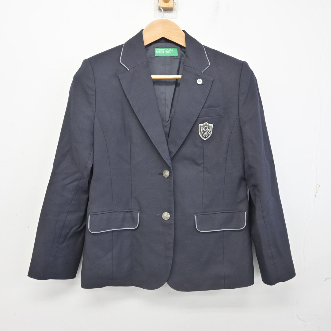 ☆コスプレ衣装☆４点　愛知　愛知教育　附属　岡崎　女子制服　8867 ☆☆ 中古愛知県 人間環境大学附属岡崎高等学校 女子制服 5点 (ブレザー