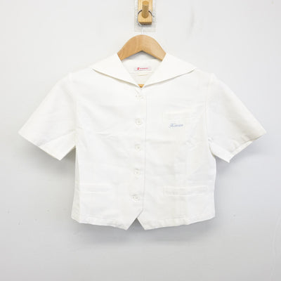 【中古】佐賀県 香楠中学校 女子制服 2点 (セーラー服・スカート) sf091529