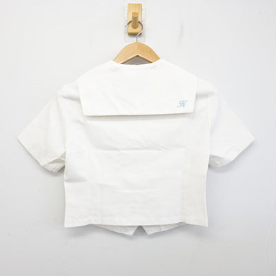 【中古】佐賀県 香楠中学校 女子制服 2点 (セーラー服・スカート) sf091529