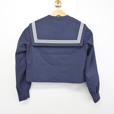 【中古】佐賀県 田代中学校 女子制服 3点 (セーラー服・スカート) sf091532