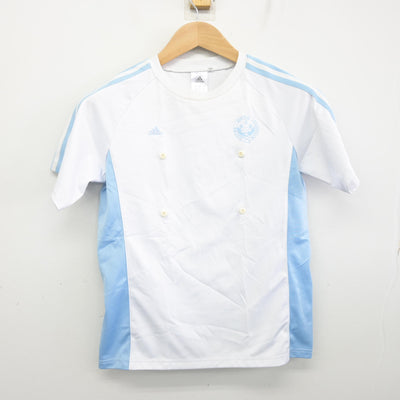【中古】京都府 ノートルダム女学院中学校・高等学校 女子制服 2点 (体操服 上・体操服 下) sf091547