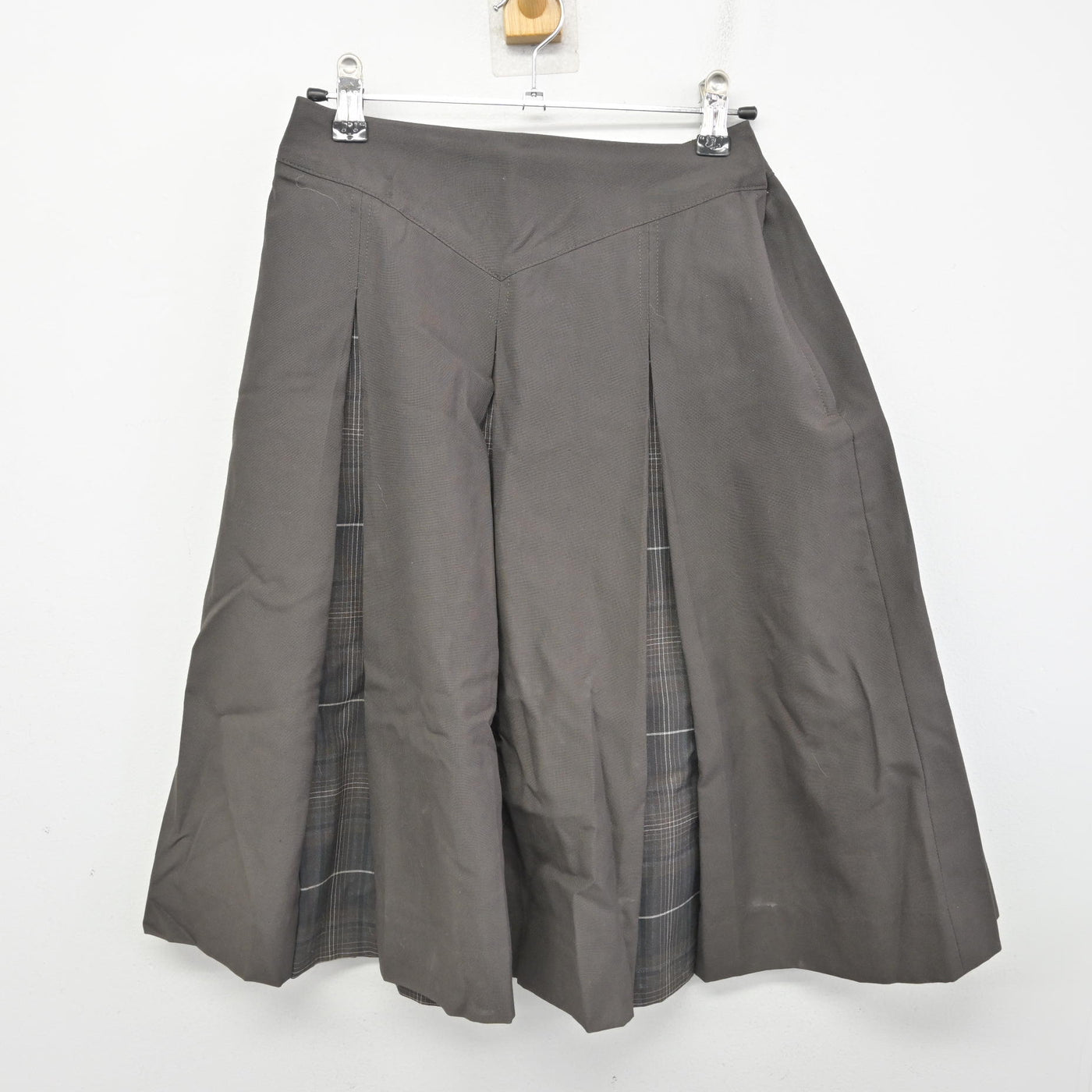 【中古】京都府 ノートルダム女学院中学校・高等学校 女子制服 2点 (ブラウス・スカート) sf091549