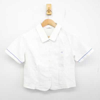 【中古】京都府 ノートルダム女学院中学校・高等学校 女子制服 2点 (ニット・ブラウス) sf091551