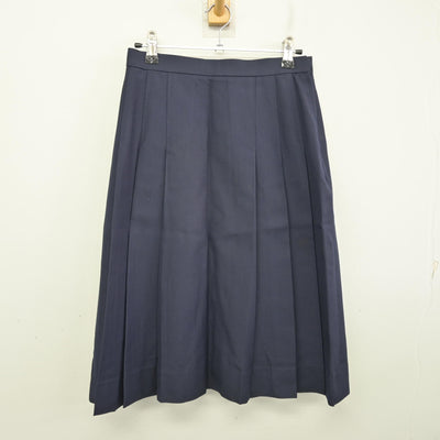 【中古】青森県 弘前実業高等学校 女子制服 5点 (ブレザー・ベスト・シャツ・スカート) sf091555