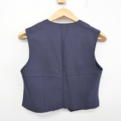 【中古】青森県 弘前実業高等学校 女子制服 2点 (ベスト・スカート) sf091556