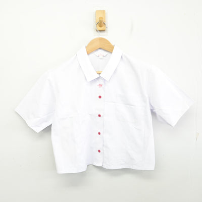 【中古】青森県 弘前実業高等学校 女子制服 2点 (シャツ・スカート) sf091558