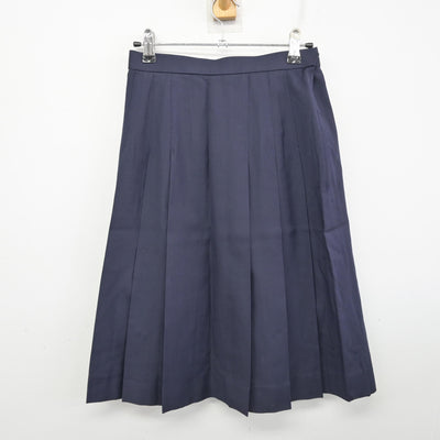 【中古】青森県 弘前実業高等学校 女子制服 2点 (シャツ・スカート) sf091558