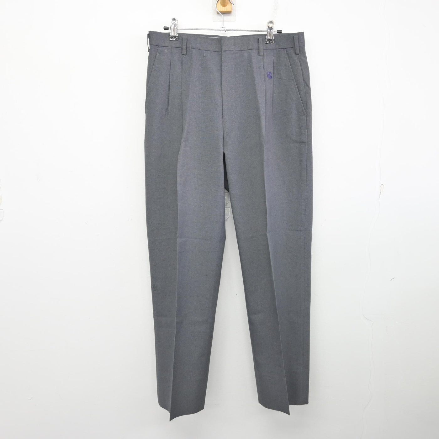 【中古】青森県 東奥義塾中学校・高等学校 男子制服 2点 (シャツ・ズボン) sf091562