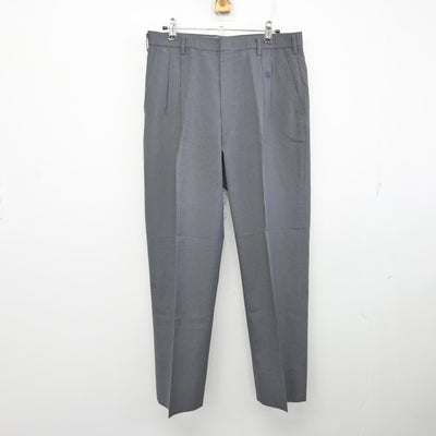 【中古】青森県 東奥義塾中学校・高等学校 男子制服 2点 (シャツ・ズボン) sf091562