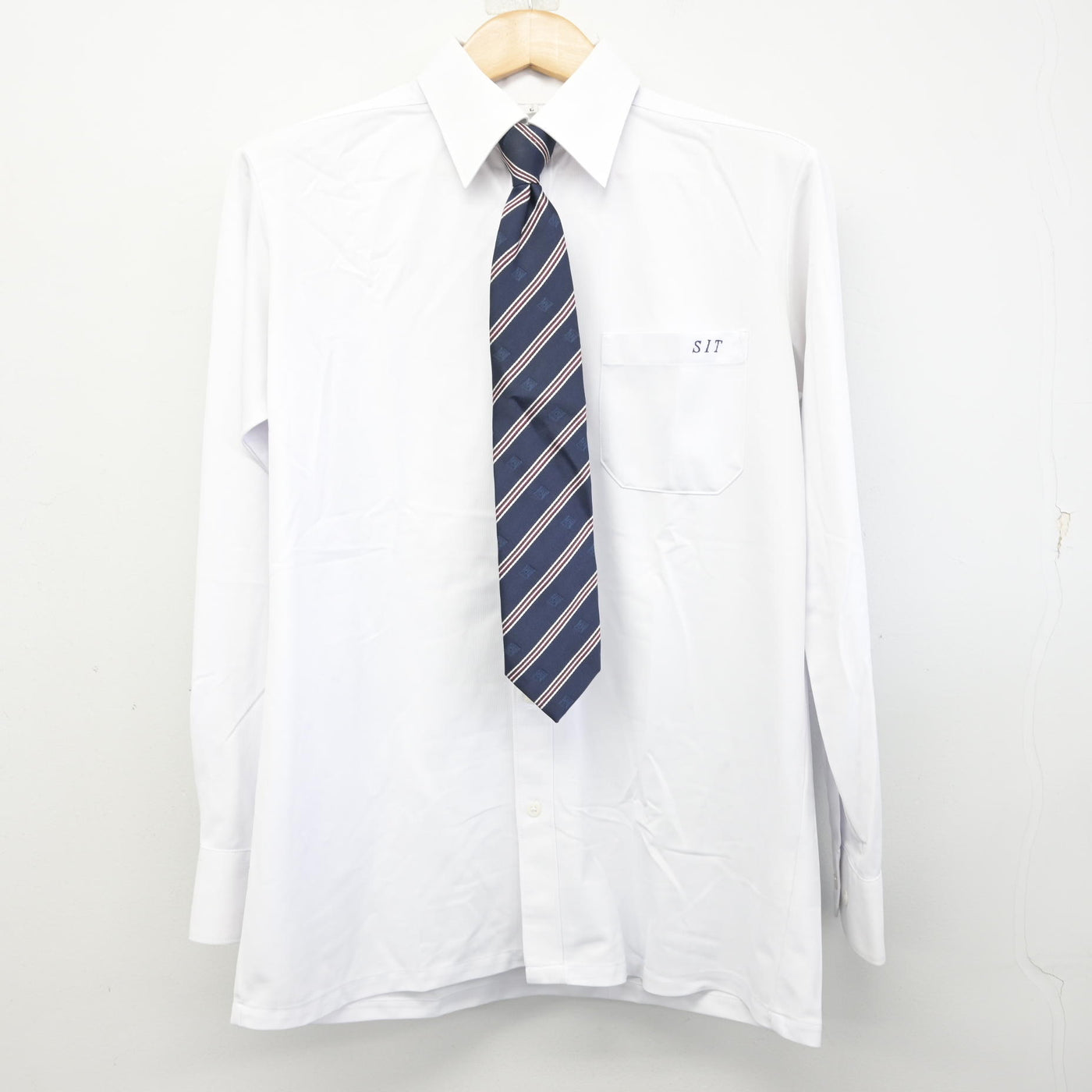 【中古】北海道 札幌国際情報高等学校 男子制服 5点 (ブレザー・シャツ・ズボン) sf091581