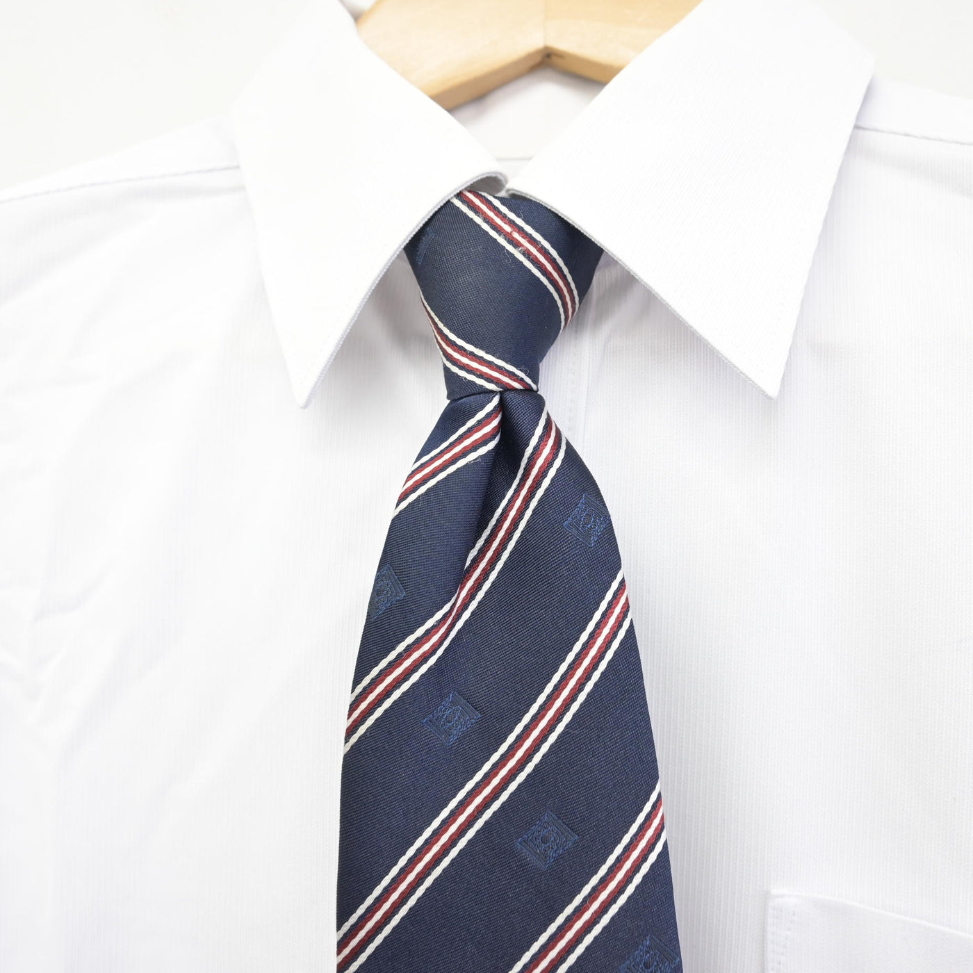 【中古】北海道 札幌国際情報高等学校 男子制服 5点 (ブレザー・シャツ・ズボン) sf091581