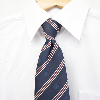【中古】北海道 札幌国際情報高等学校 男子制服 5点 (ブレザー・シャツ・ズボン) sf091581