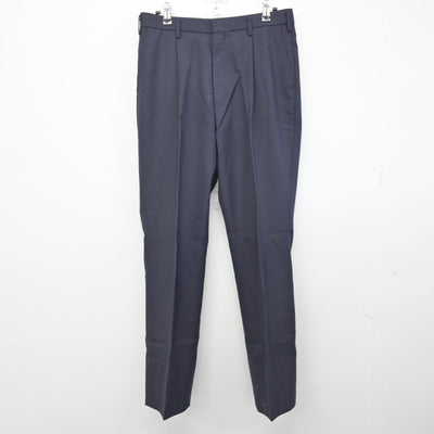 【中古】北海道 札幌国際情報高等学校 男子制服 5点 (ブレザー・シャツ・ズボン) sf091581