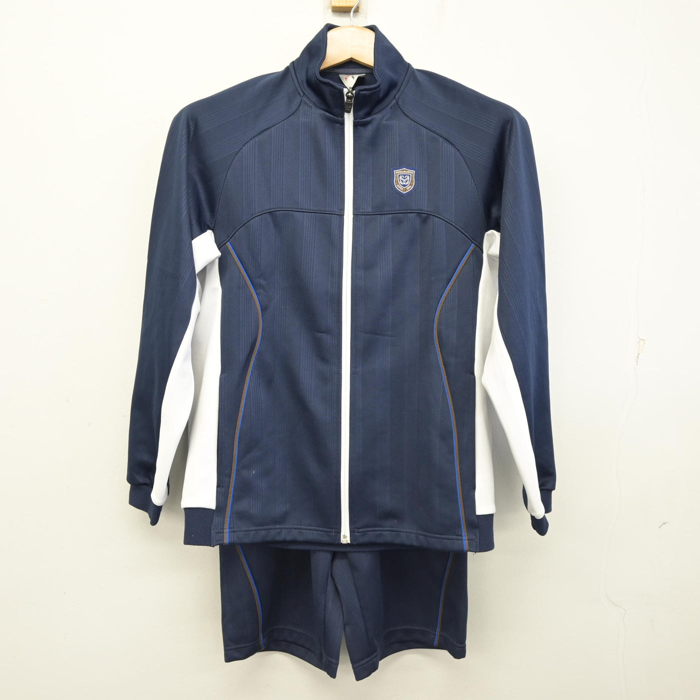 【中古】東京都 品川翔英中学校高等学校 女子制服 3点 (ジャージ 上・体操服 上・体操服 下) sf091595