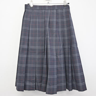 【中古】福島県 会津学鳳中学校 女子制服 3点 (ブレザー・シャツ・スカート) sf091601