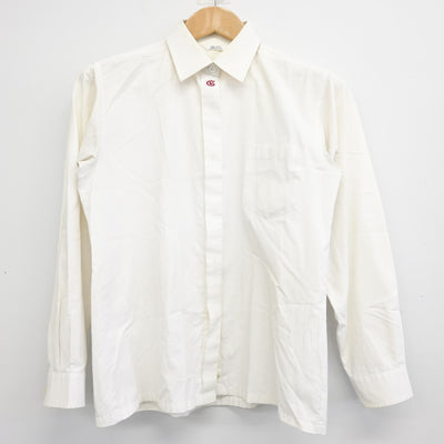 【中古】福島県 会津学鳳中学校 女子制服 2点 (シャツ・シャツ) sf091603