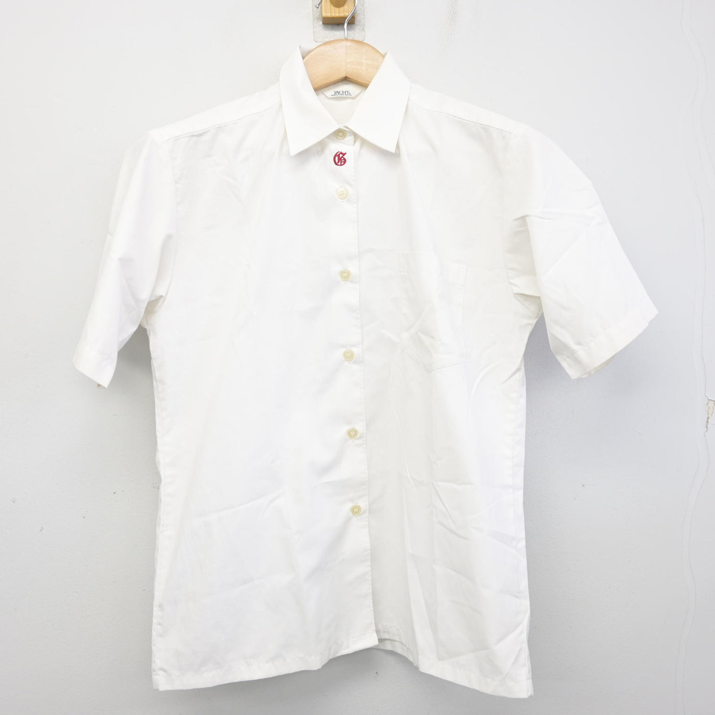 【中古】福島県 会津学鳳中学校 女子制服 2点 (シャツ・シャツ) sf091603