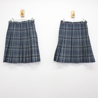 【中古】東京都 田柄高等学校 女子制服 3点 (ブレザー・スカート・スカート) sf091605