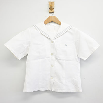 【中古】東京都 武蔵丘高等学校 女子制服 2点 (セーラー服・スカート) sf091607