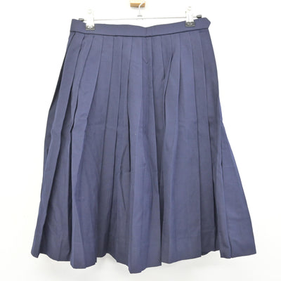 【中古】鳥取県 鳥取商業高等学校 女子制服 2点 (シャツ・スカート) sf091610