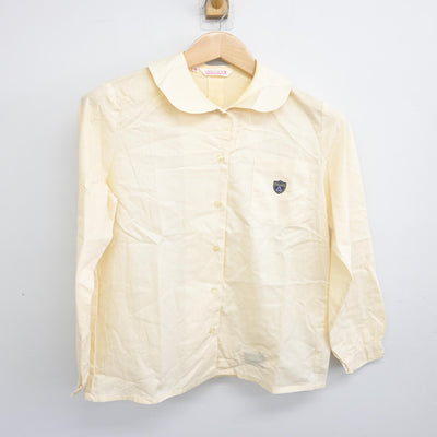 【中古】京都府 洛南高等学校附属中学校 女子制服 2点 (シャツ) sf091619