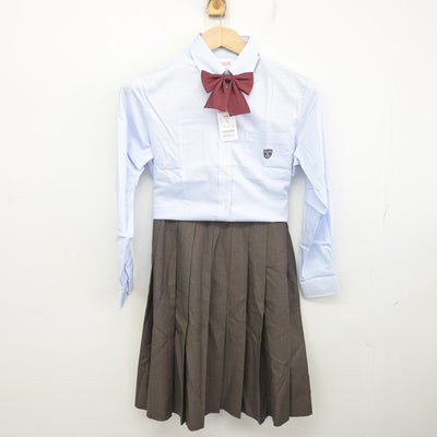 【中古】京都府 洛南高等学校 女子制服 6点 (ブレザー・シャツ・スカート) sf091624