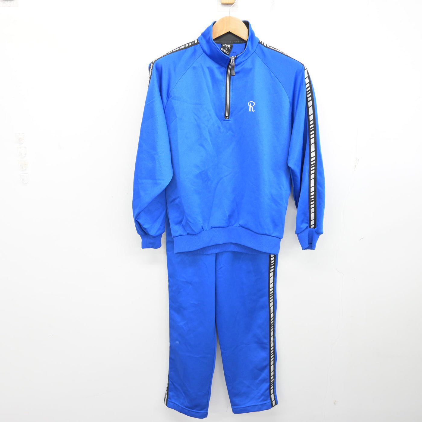 【中古】京都府 洛南高等学校 女子制服 2点 (ジャージ 上・ジャージ 下) sf091629