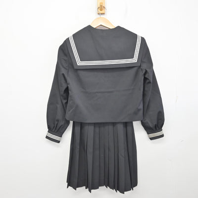 【中古】三重県 嬉野中学校 女子制服 4点 (セーラー服・スカート) sf091632