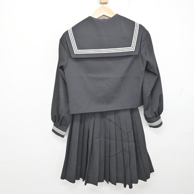 【中古】三重県 嬉野中学校 女子制服 3点 (セーラー服・スカート) sf091633