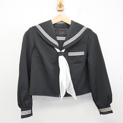 【中古】三重県 嬉野中学校 女子制服 3点 (セーラー服・スカート) sf091633