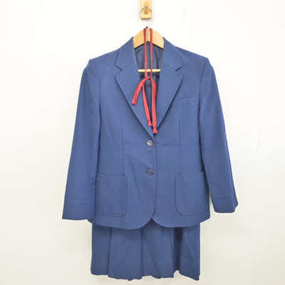 【中古】埼玉県 高萩北中学校 女子制服 4点 (ブレザー・スカート) sf091637