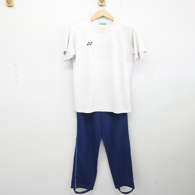 【中古】大阪府 龍華中学校 女子制服 3点 (ジャージ 上・体操服 上・ジャージ 下) sf091651
