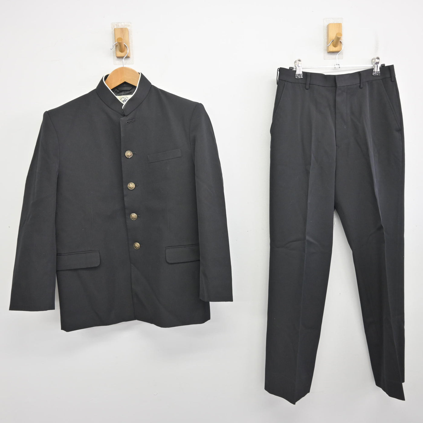 中古】青森県 大鰐中学校 男子制服 3点 (学ラン・ズボン・ズボン