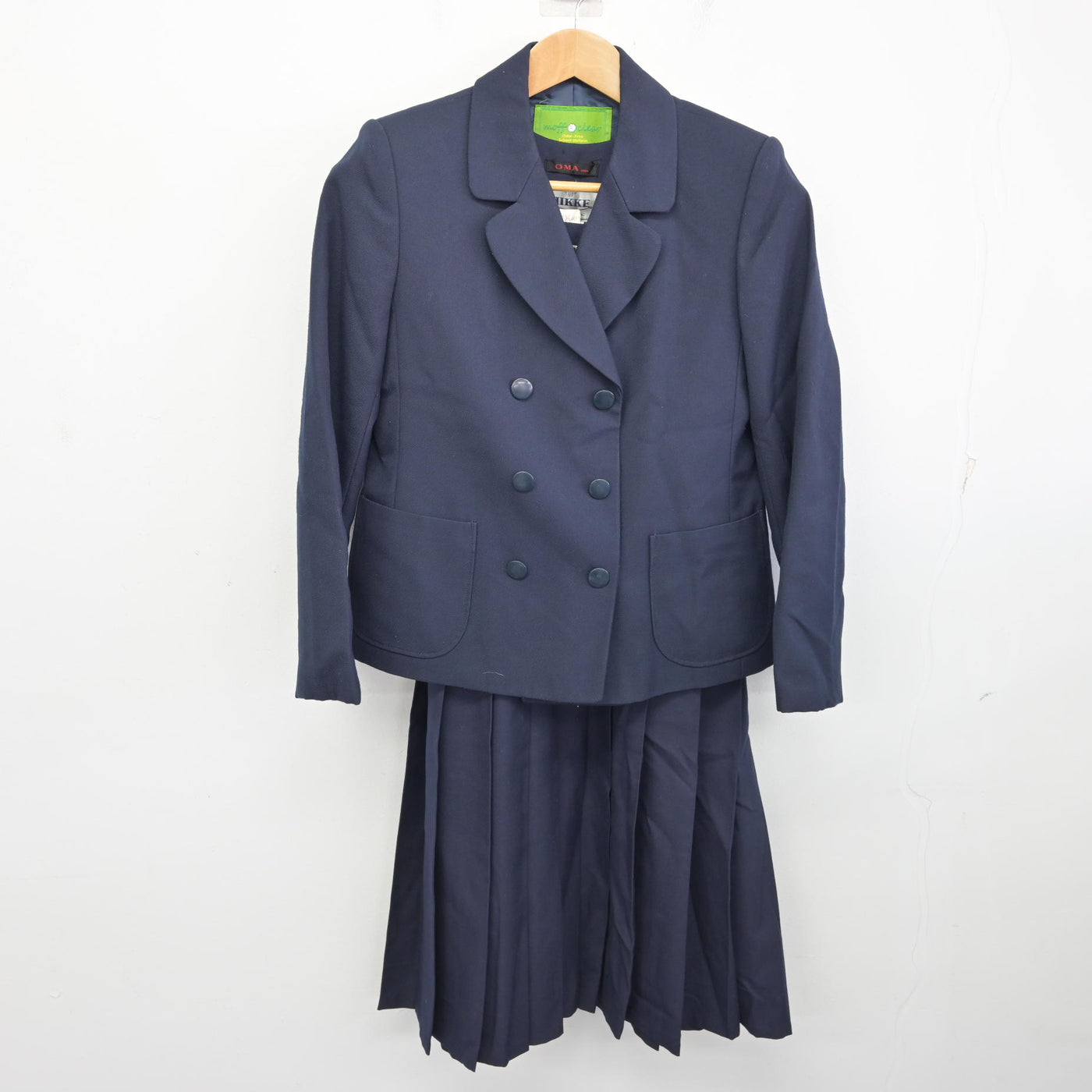【中古】佐賀県 城東中学校 女子制服 2点 (ブレザー・ジャンパースカート) sf091655