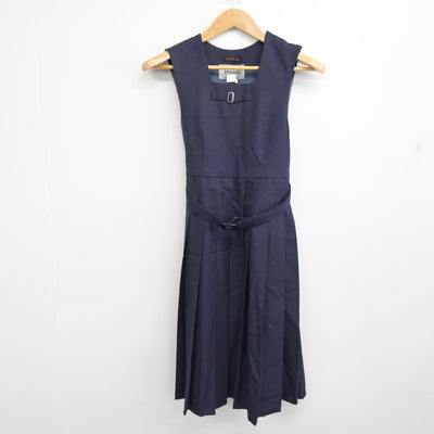 【中古】佐賀県 城東中学校 女子制服 2点 (ブレザー・ジャンパースカート) sf091655