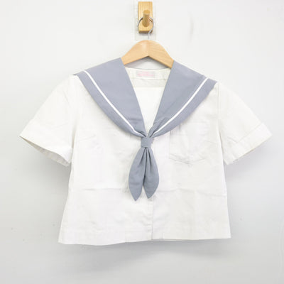 【中古】佐賀県 城東中学校 女子制服 2点 (セーラー服・スカート) sf091657