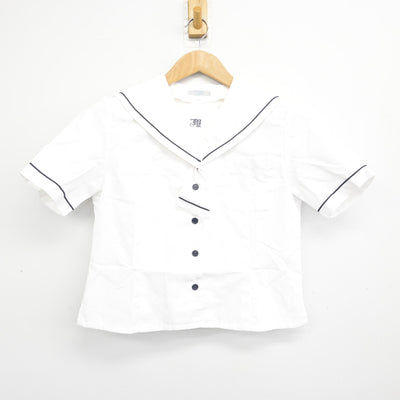 【中古】東京都 板橋有徳高等学校 女子制服 3点 (ニット・セーラー服・スカート) sf091676