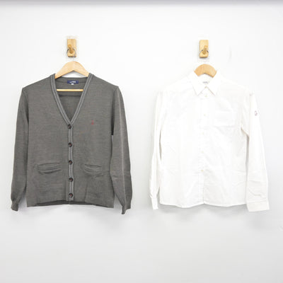【中古】東京都 潤徳女子高等学校 女子制服 3点 (ニット・シャツ) sf091689