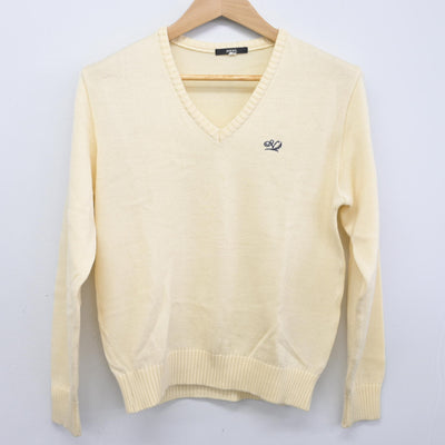 【中古】山梨県 甲府西高等学校 女子制服 2点 (ニット) sf091701