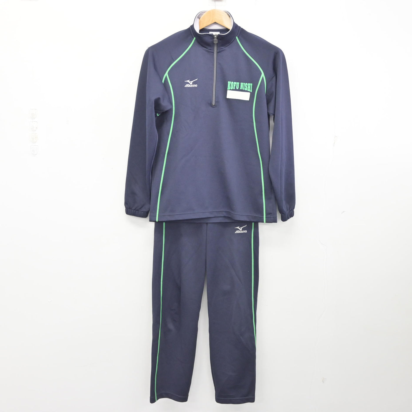 【中古】山梨県 甲府西高等学校 女子制服 2点 (ジャージ 上・ジャージ 下) sf091702