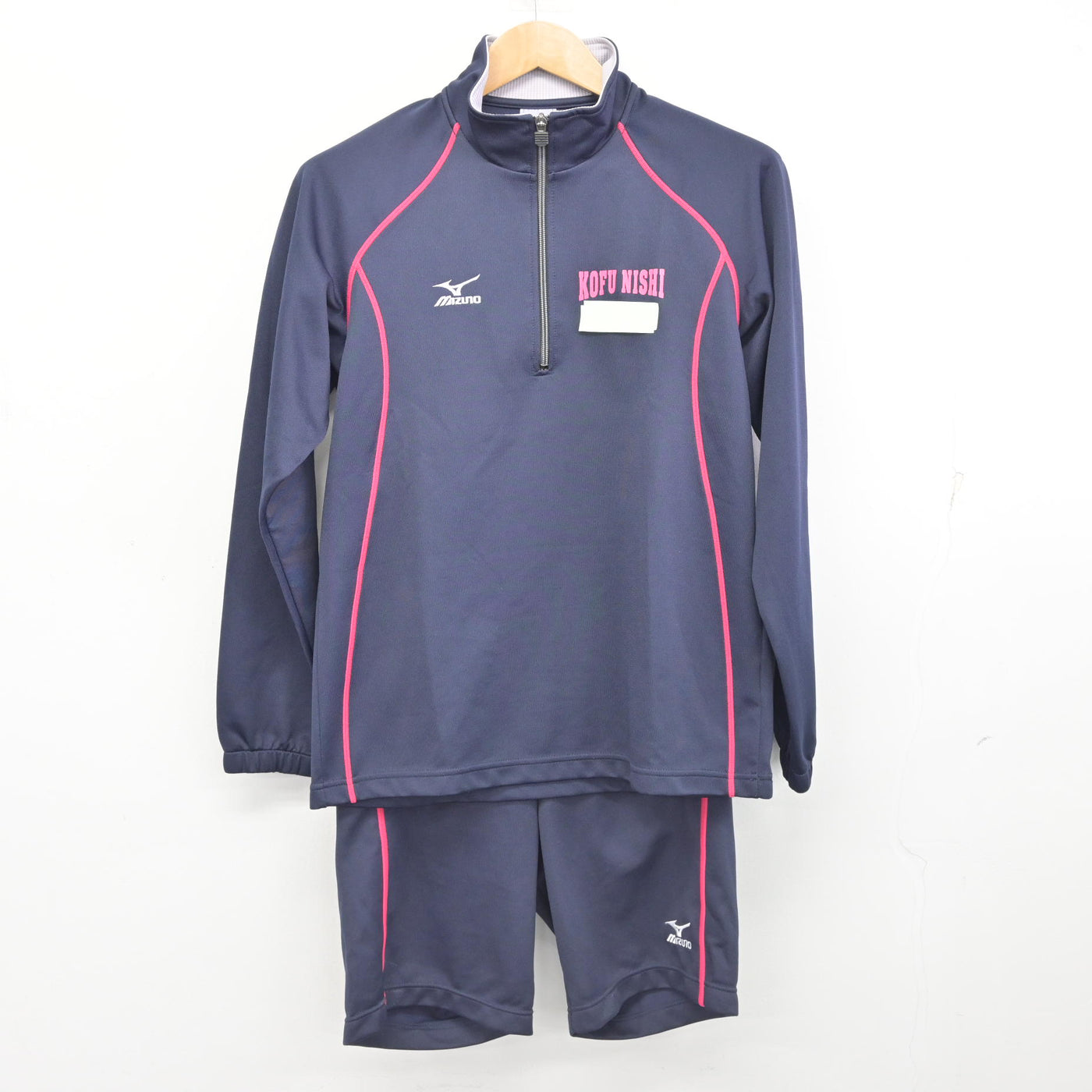 【中古】山梨県 甲府西高等学校 女子制服 3点 (ジャージ 上・体操服 上・体操服 下) sf091703