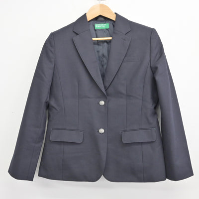【中古】京都府 京都文教中学校・高等学校 女子制服 4点 (ブレザー・シャツ・スカート) sf091708