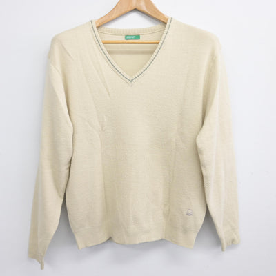 【中古】京都府 京都文教中学校・高等学校 女子制服 2点 (ニット・ニットベスト) sf091710