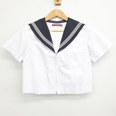 【中古】愛知県 半田高等学校 女子制服 2点 (セーラー服・スカート) sf091721